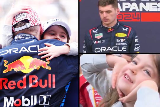 Prachtige momenten Max Verstappen en dochtertje Kelly Piquet: 'Max, yeah!'