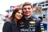 Kelly Piquet en Max Verstappen met de speciale M&M's © Getty Images, beeldbewerking Sportnieuws.nl