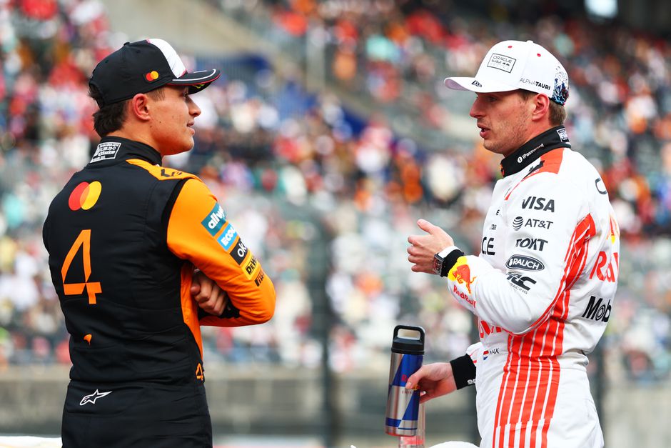 Grappende Max Verstappen haalt Engelse media met 'brutale sneer' richting Lando Norris