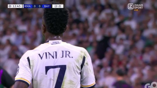 Vinicius Júnior krijgt grote kans op voorsprong Real Madrid tegen Bayern München