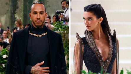 Lewis Hamilton maakt heftig ritje met topmodel Kendall Jenner: 'Ik bleef hem maar vastpakken'