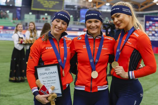 Schaatssensatie Angel Daleman (18) ervaart 'gek gevoel' al op 'schoolkamp': 'Je wil niks laten liggen'