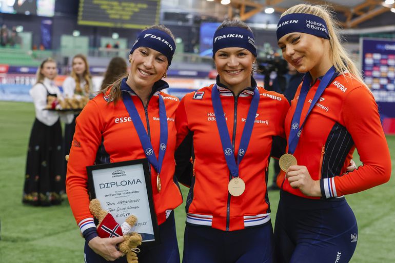 Schaatssensatie Angel Daleman (18) met 'gek gevoel' richting olympisch seizoen: 'Ik wil de Spelen halen'