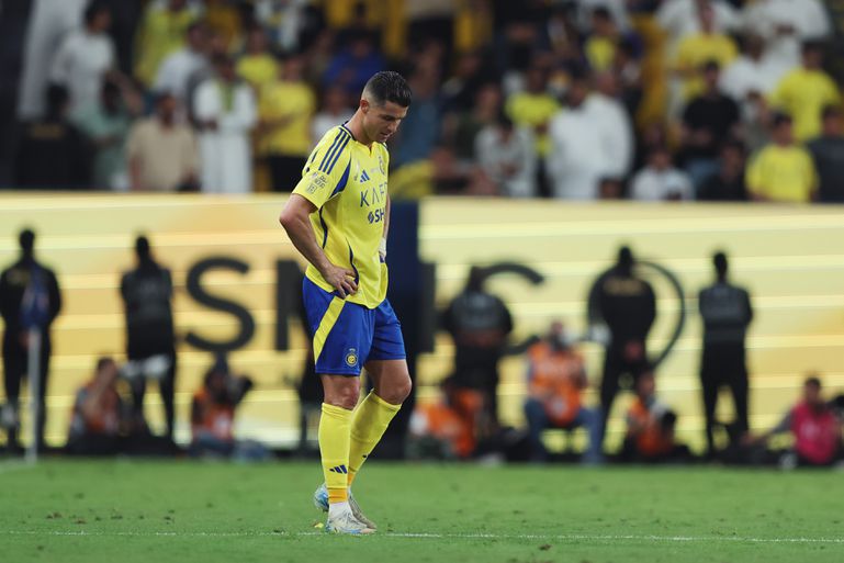 Cristiano Ronaldo slikt gigantische teleurstelling voor ogen van Nederlandse scheidsrechter Danny Makkelie