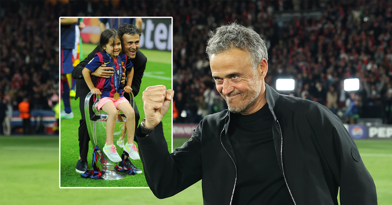 Het hartverscheurende verhaal van PSG-trainer Luis Enrique, die zijn dochter (9) verloor
