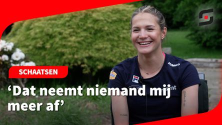 Trotse topschaatsster Angel Daleman: 'Dat neemt niemand mij meer af'