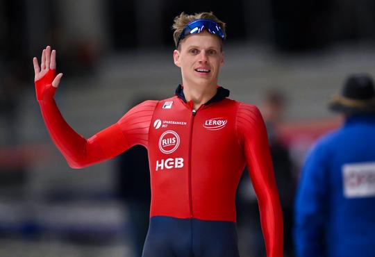 Noorse topschaatser maakt als nieuwe aanwinst direct indruk bij schaatsploeg van Sven Kramer en Jac Orie