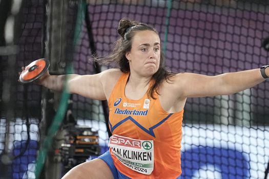 Jorinde van Klinken voegt discuszilver toe aan haar kogelstootzilver bij EK atletiek