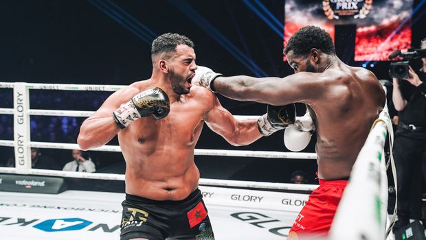 'Hij kan mij geen pijn doen, ik hem wel': Donegi Abena over clash met Tarik Khbabez tijdens Glory Grand Prix