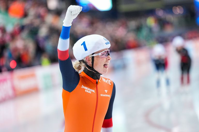 Topschaatsster Marijke Groenewoud beleeft mooi succes: 'Nog eentje te gaan'