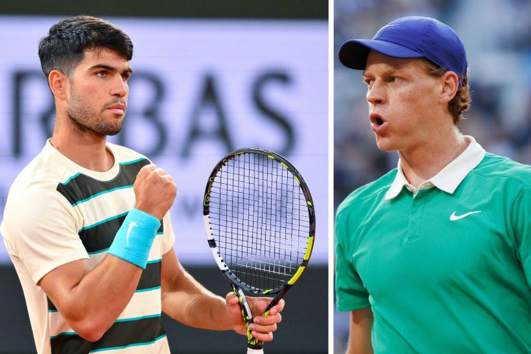 TV-gids: op deze zender kijk je live naar finale Roland Garros tussen Jannik Sinner en Carlos Alcaraz