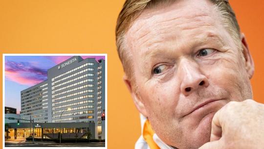 Viersterrenhotel van Oranje zorgt voor gefronste wenkbrauwen bij spelers en staf