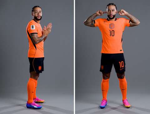 Waarom Memphis Depay bij het Nederlands elftal altijd met zijn vingers in zijn oren juicht en naar boven wijst
