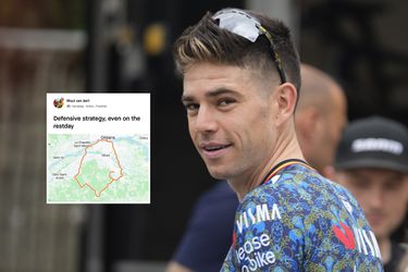 Wout van Aert rekent op bijzondere wijze af met kritiek op tactiek Visma in Tour de France: 'Zelfs op de rustdag'