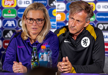 Sarina Wiegman en Andries Jonker in benarde positie op EK voetbal: 'Nederland zeurt, zeikt en zevert'