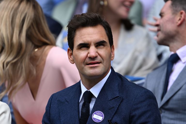 Tennislegende Roger Federer laat spelers waarin hij miljoenen investeerde links liggen tijdens bezoek aan Wimbledon