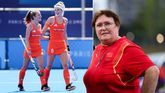 Alyson Annan was jarenlang coach van de Nederlandse hockeysters, maar werd daar na opvallende berichtgeving ontslagen © Getty Images, beeldbewerking Sportnieuws.nl