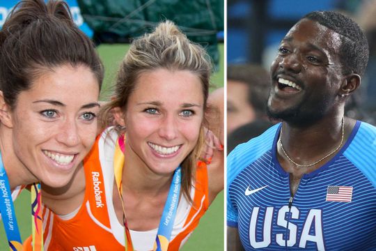 Oranje-hockeysters waren bijzonder populair bij Amerikaanse sprinters: 'Dat gebeurde elke keer als we langs liepen'