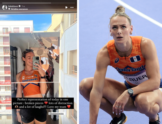 Lieke Klaver kan weer lachen na mislukte 400 meter: 'Mooiste sportvrouw van Nederland' deelt dubbelzinnige foto