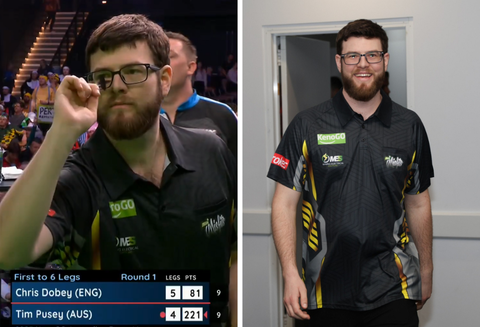 Australische darter (32) zorgt voor hilariteit met erotische bijnaam: 'Tijd voor Pusey!'