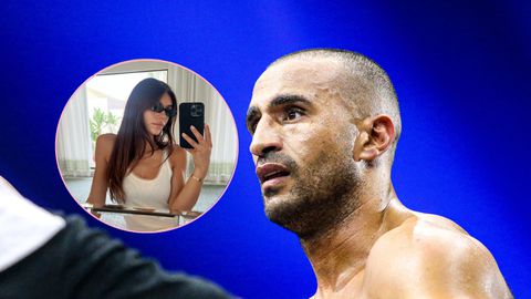 Vechtsporticoon Badr Hari geniet weer van intieme momenten met kinderen en veel jongere vriendin