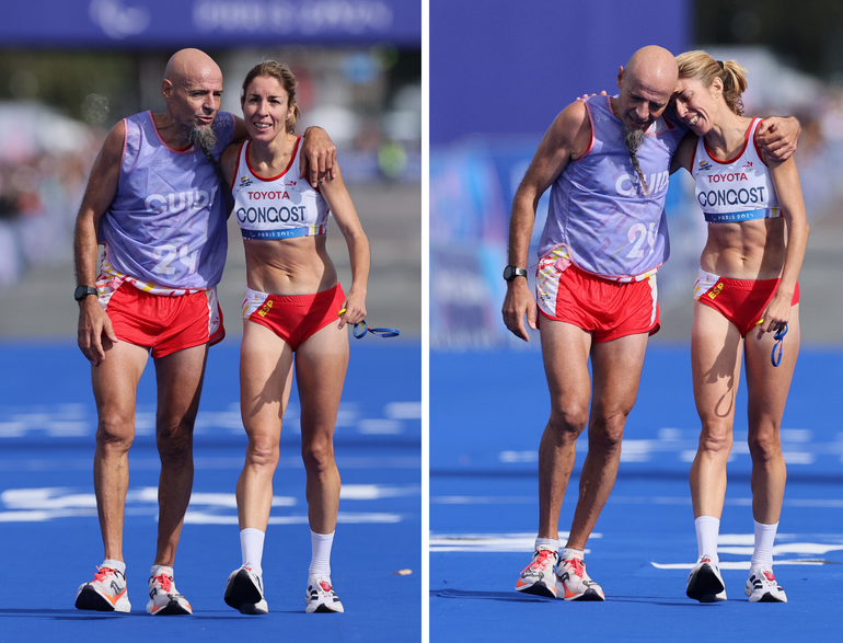 Paralympisch atlete in tranen na dramatische diskwalificatie vanwege sportief gebaar: 'Ik heb niets meer'