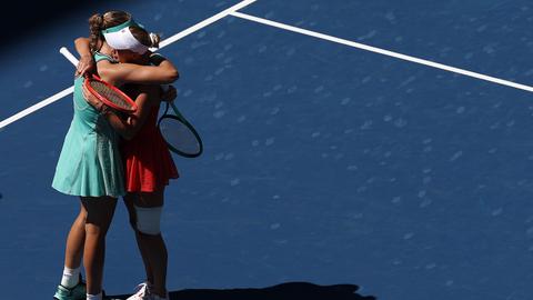 Toptennisster (19) zorgt met Anastasia Potapova voor ontroering op US Open: 'Ik krijg er kippenvel van'