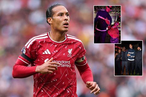 Oranje-aanvoerder Virgil van Dijk (35) duikt op in bijzonder gezelschap, dochtertje geniet