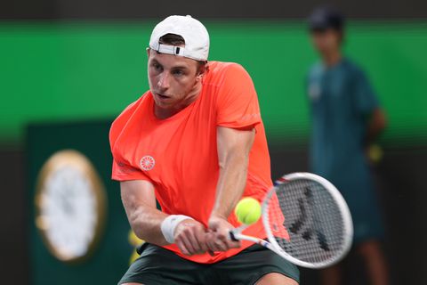 Toptennisser Tallon Griekspoor loopt leeg na deceptie: 'Voor nu ben ik er wel even klaar mee'