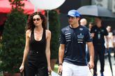 Carlos Sainz (rechts) en zijn vriendin Rebecca Donaldson © Getty Images