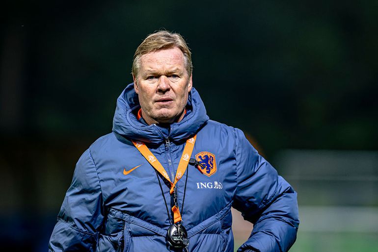 Bondscoach Ronald Koeman lovend over basiskandidaat bij Oranje: 'Dan is hij op zijn best'