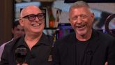 Tot vreugde van René van der Gijp was Boris Becker te gast in Vandaag Inside © Talpa