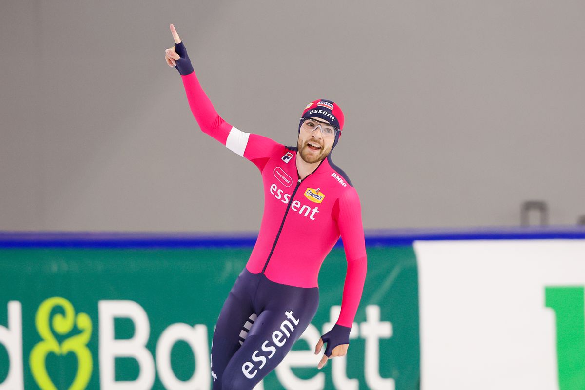 Chris Huizinga verbluft met supertijd op 5000 meter, nummer 5 de dupe van afwezige Patrick Roest