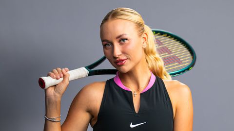 Gedurfde actie van vriendin van tennisser Tallon Griekspoor: 'Terwijl hij een biertje drinkt'