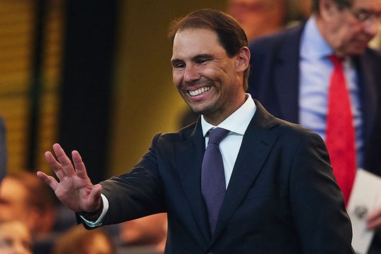 Tennisicoon Rafael Nadal onder de indruk tijdens potje met wereldsterren in Madrid