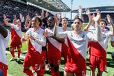 FC Utrecht viert feest na de 4-0 overwinning op Ajax van vorig jaar ©Pro Shots