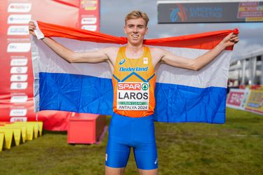 'Atletiektalent van het jaar' Niels Laros verovert Europese titel, estafetteploeg kan kunststukje niet herhalen