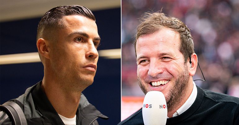 Rafael van der Vaart reageert op sneer van Cristiano Ronaldo: 'Hij heeft inmiddels een dickpic gestuurd'