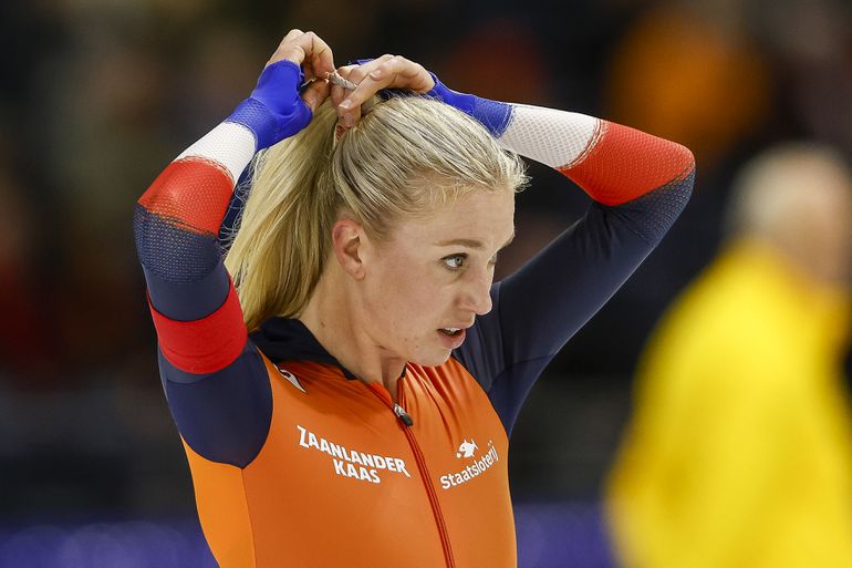 Marianne Timmer wil 'een avondje stoeien' met schaatscoach Jillert Anema: 'Ze kan daar prima tegen'