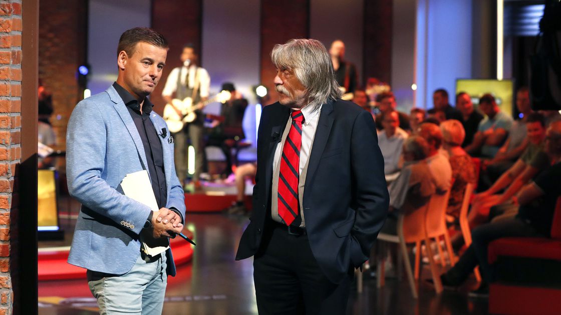 Johan Derksen maakt het weer eens heel bont in Vandaag Inside: 'Er komt een moment dat de politie in