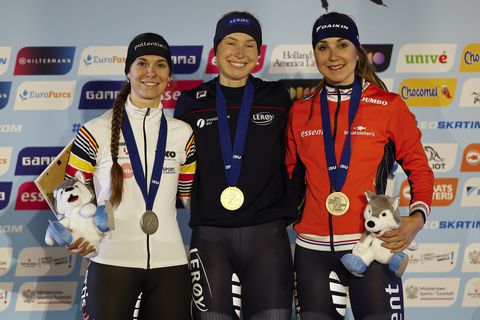 Joy Beune gewaarschuwd door grote concurrente, Sanne in 't Hof pakt knappe medaille op EK afstanden