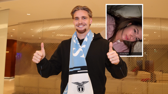 Jade Anna van Vliet (vriendin Kenneth Taylor) nerveus over transfer naar Rome: 'Ik kan helemaal geen Italiaans'