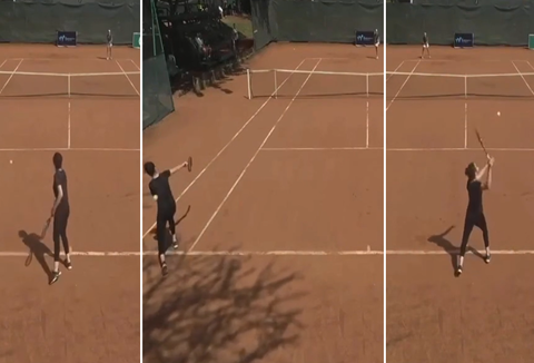 Tennisster (21) bezorgt organisatie schaamrood op de kaken met bizar optreden: 'Dit had nooit mogen gebeuren'