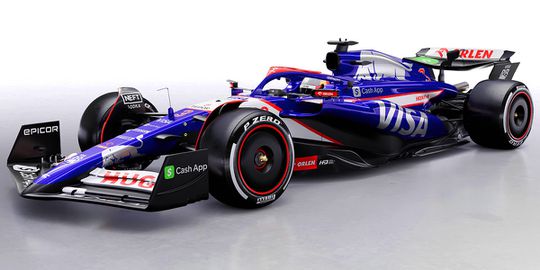 Visa Cash App RB presenteert Formule 1-auto voor 2024: terug naar donkerblauw