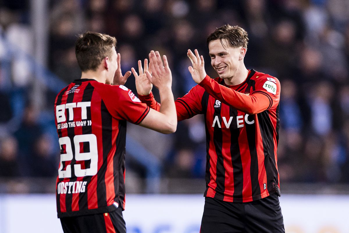 Overzicht KKD | Willem II wint topper van De Graafschap, Roda stijgt naar plek 2