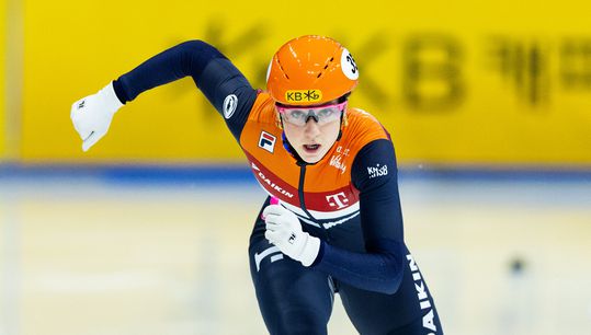 Suzanne Schulting ook op 1000 meter de snelste bij rentree op het ijs na elf maanden afwezigheid