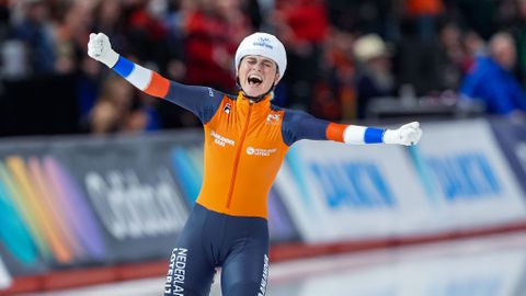 Topschaatsster Irene Schouten verrast zichzelf: 'Dacht dat ik dit niet meer zou doen'