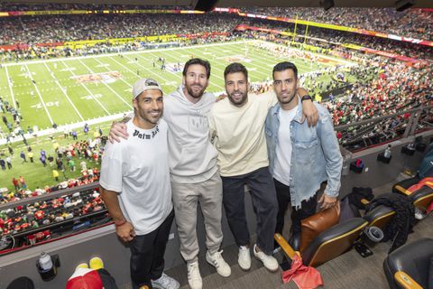 Sterren spotten bij de Super Bowl: van Lionel Messi tot president Donald Trump en Taylor Swift