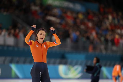 Femke Kok met 'kippenvel' op het ijs voor olympische 1000 meter: 'Het publiek heeft me echt gedragen'