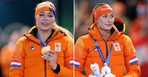 Wereldster Jutta Leerdam slaat op weergaloze wijze toe met olympisch goud